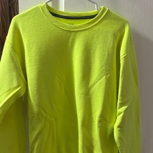 Neon Yellow Pull Over